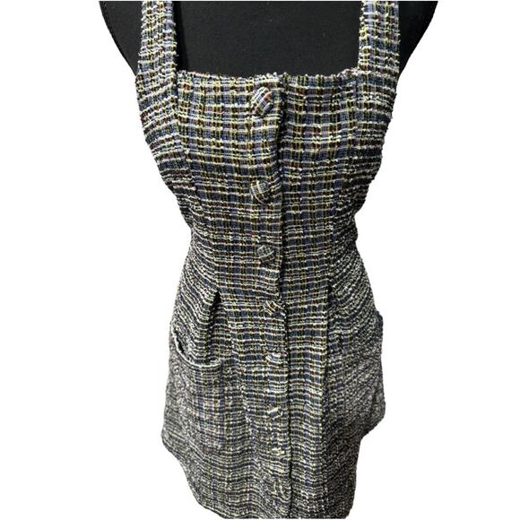 NWT! Free People Maxx Mini Boucle Tweed Shift Dress - Size Small - Picture 8 of 13